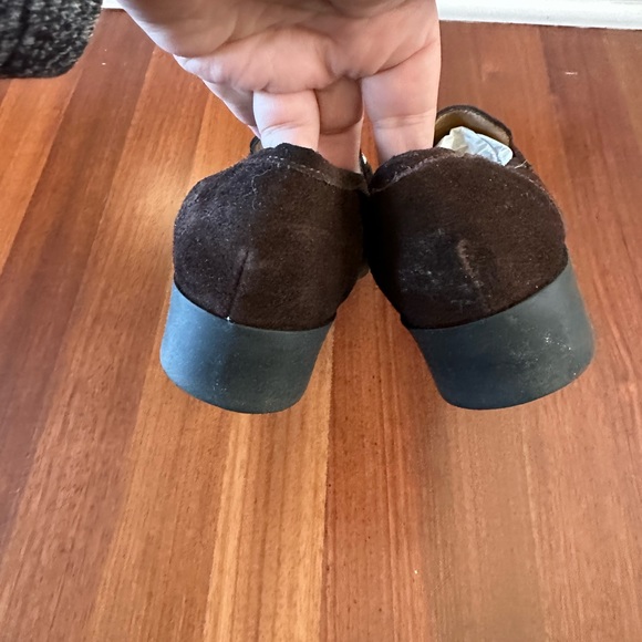 Vintage Unisa Brown Suede Loafers - Picture 4 of 6